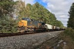 CSX 3150 leads mixed freight